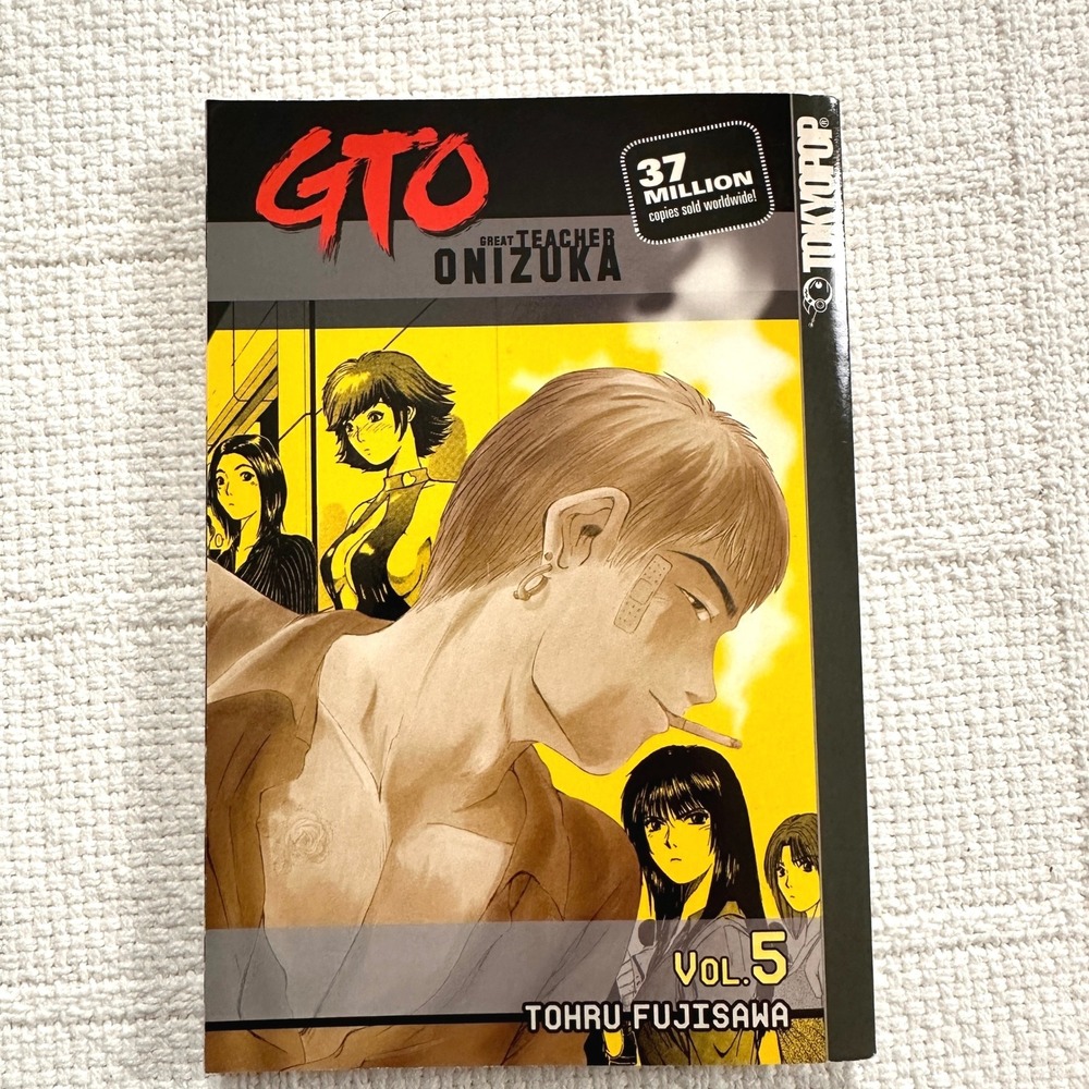 GTO Great Teacher Onizuka Vol 5 Manga English Tokyopop Fujisawa‎ First Printing